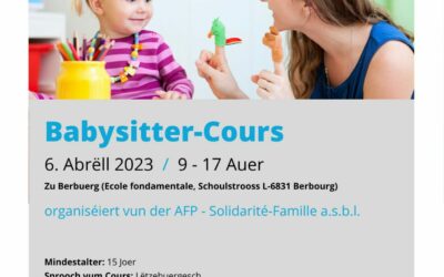 06.04.2023 Babysitter – Cours